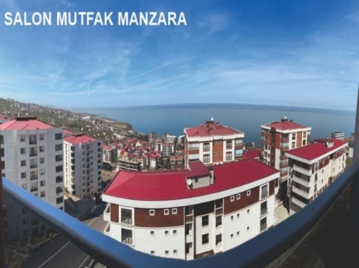 TRABZON YALINCAKTA 4+1 ÖZEL YAPIM DENİZ MANZARALI DAİRE